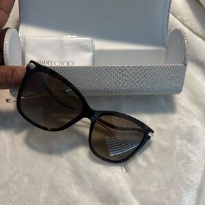 Jimmy Choo Black Sunglasses